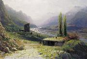 unknow artist Kavkaz Landscape France oil painting artist